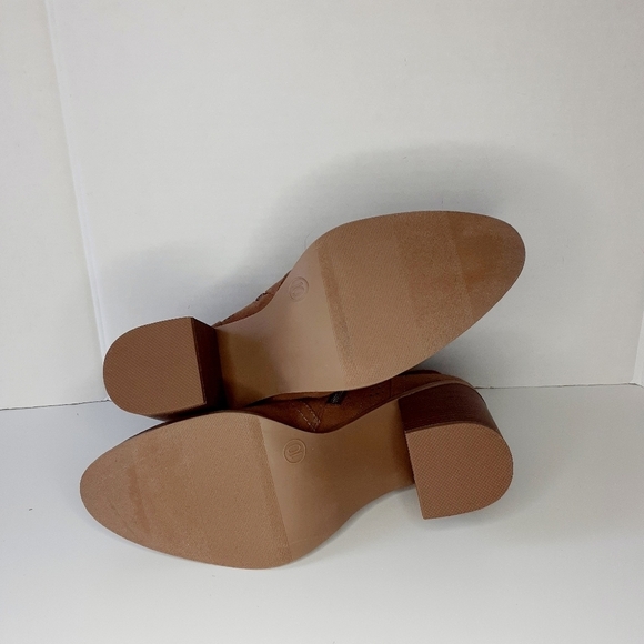 🍂 Universal Thread Crissy Laser Cut Ankle Boots Size 10 - Picture 11 of 12